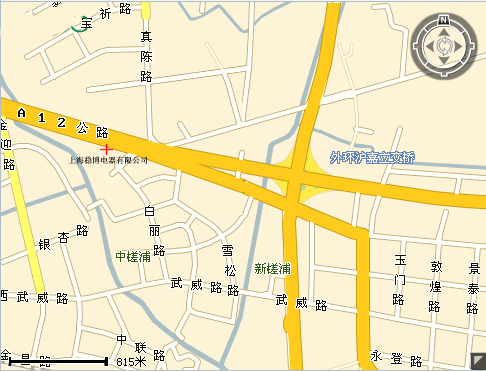 上海菲彩国际稳压器厂地图
